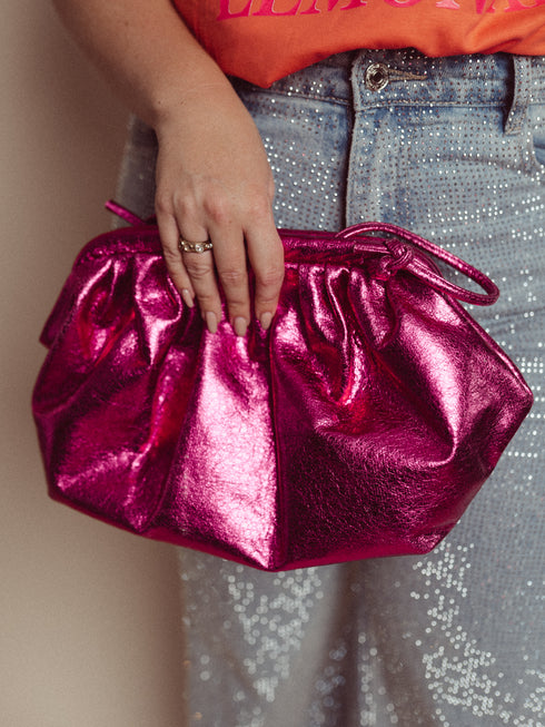Handbag Multifunctional Metallic